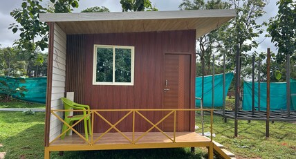 Dome Stay Nature Retreat Room Type - wooden cottage 1