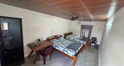 CRADLE N PALMS | BEACHSIDE HOMESTAY Room Type - Backwater view - AC Room