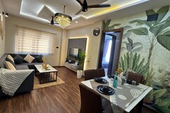 Modern Cozy 1BHK Retreat For Couples Family
