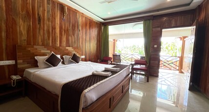 Radhakrishna Cottages || Swimming Pool Room Type - SUPER DELUXE ROOM