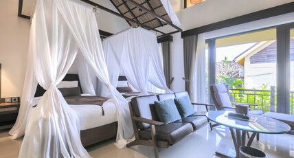 THE BLOSSOM RESORT ISLAND DA NANG Room Type - Villa Twin Room with In Room Steam Sauna - Foot massage, Onsen Included THE BLOSSOM RESORT ISLAND DA NANG Room Type - Villa Twin Room with In Room Steam Sauna - Foot massage, Onsen Included