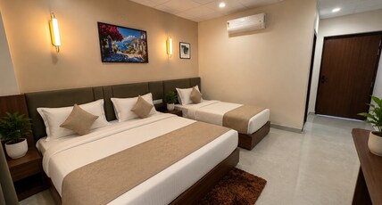 Hotel RajKailash Room Type - Triple Bed Family Room