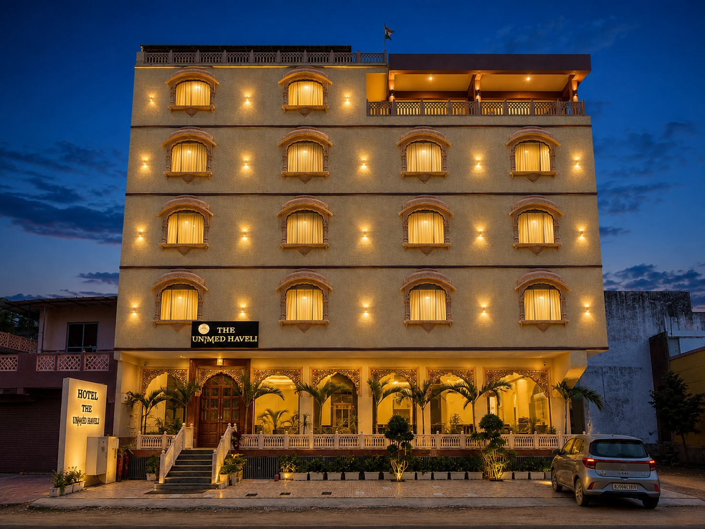 The Ummed Haveli - Hotel Jaipur Airport - Tap to explore photos