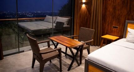 Ekaiva resort Room Type - Family AC Cottage with Lake View Balcony