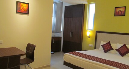Ixora Suites (Near 100 Ft Rd & Indiranagar Metro Station) Room Type - Deluxe Studio