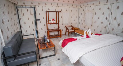 SAIRAJ DESERT CAMP AND RESORT Room Type - Deluxe Swiss Tent SAIRAJ DESERT CAMP AND RESORT Room Type - Deluxe Swiss Tent
