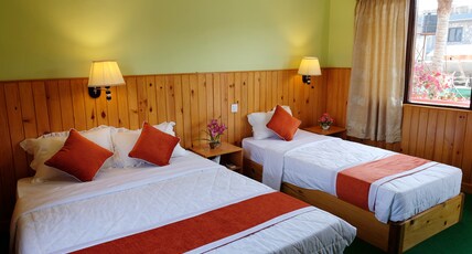 New Pokhara Lodge Room Type - Deluxe Mountain view AC Room