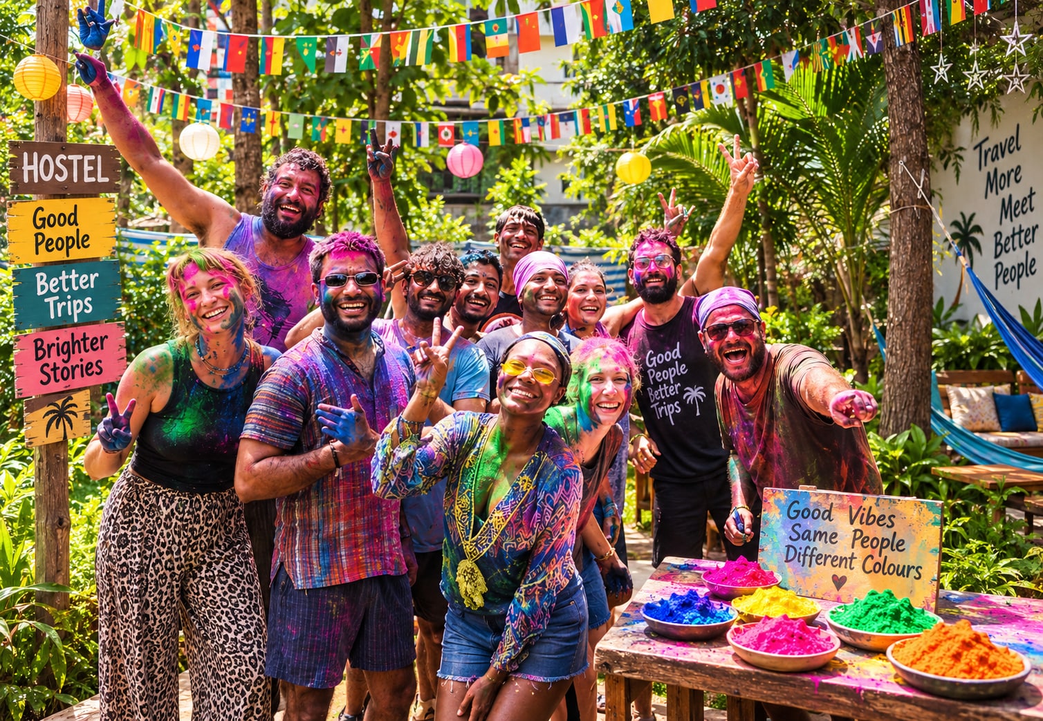 The Hostel Stories, Varkala - Helipad Road - Tap to explore photos