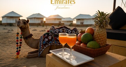 Emirates Luxury Desert Camp Room Type - Royal Maharaja Tent