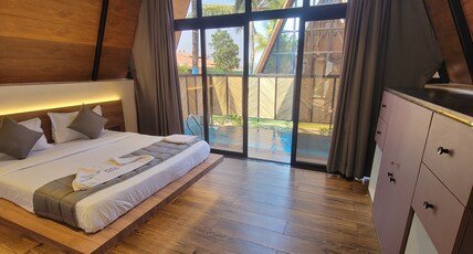 Evo Farmstay Room Type - A-Frame Villa with Private Pool