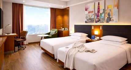 Hyatt Centric Janakpuri, New Delhi Room Type - 2 TWIN POOL VIEW