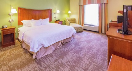 Hampton Inn & Suites by Hilton Blairsville Room Type - 1 KING ACC W TUB NON SMOK