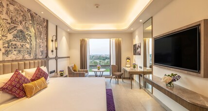 Vivanta Vrindavan Room Type - Deluxe Room King Bed with Breakfast and WiFi