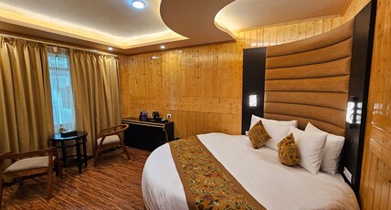 Welcome Resort Sonamarg Room Type - Deluxe Premium with Round Bed