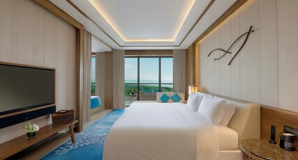 InterContinental Sanya Haitang Bay Resort Room Type - 1 King 1 Double Junior Suite Ocean View up to 4 guests