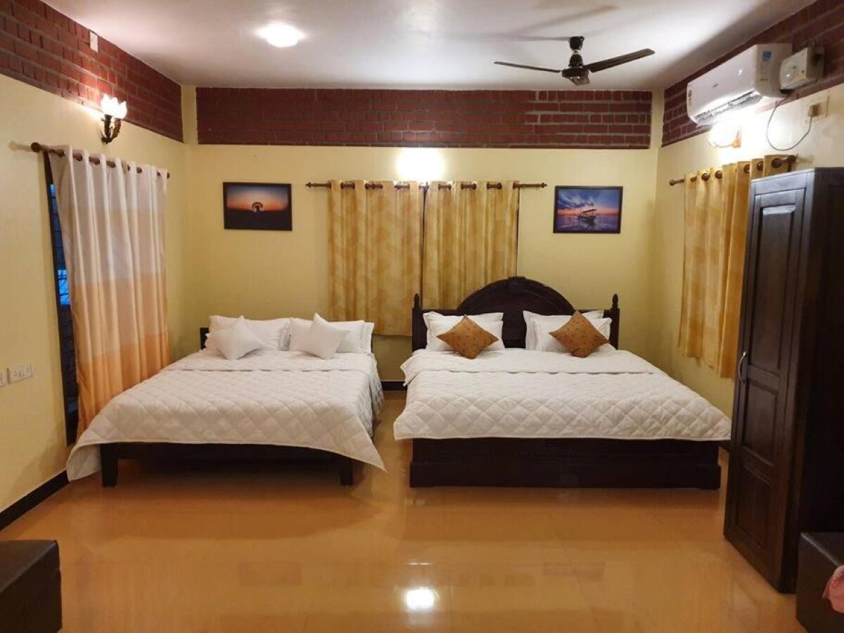 Anchorage - Mesmerizing villa with lawn, BB court - Tap to explore photos