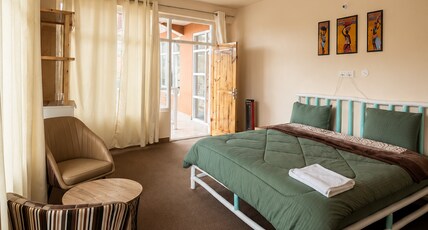 Social Courtyard | World's Highest Co-Working Hostel Room Type - Deluxe Rooms with Private Balcony
