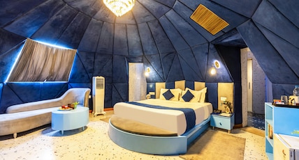Themis Mudhouse Nature's Retreat Resort Room Type - Igloo Villa (Bathtub, Personal Plunge Pool and Courtyard)