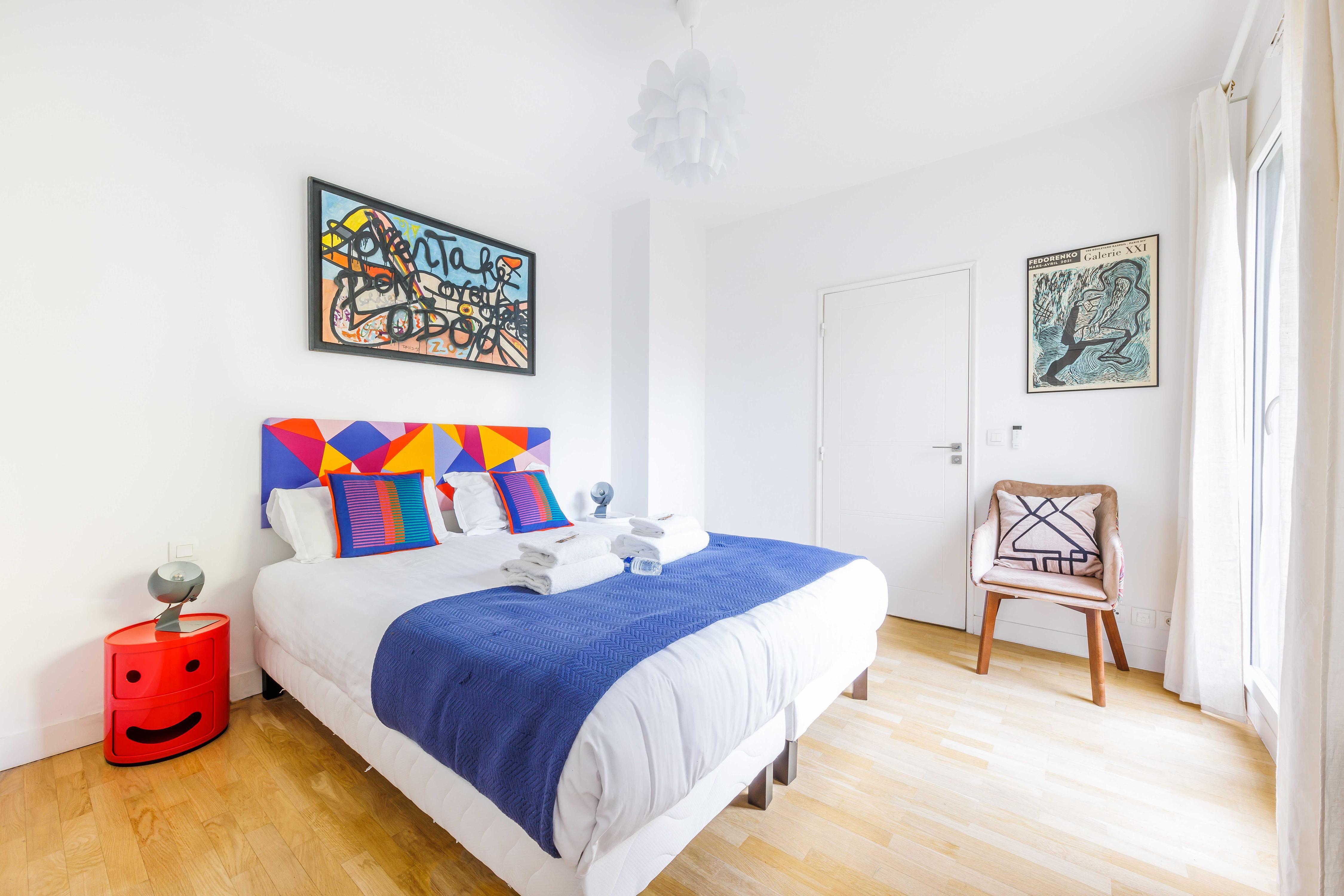 Quiet apartment - 1BR/6P - Vanves - Tap to explore photos