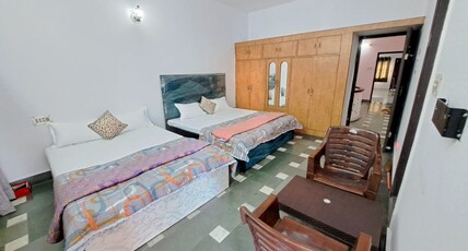 Shivansh Stays | Varanasi Room Type - Deluxe Premium AC Quadruple Bedroom