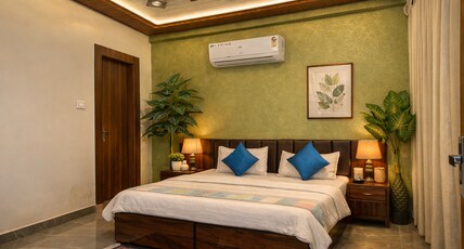 Stay at Vrindavan View Room Type - Krishna Deluxe Room