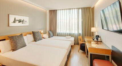 Sercotel Caspe Room Type - Classic Triple Twin 2-1