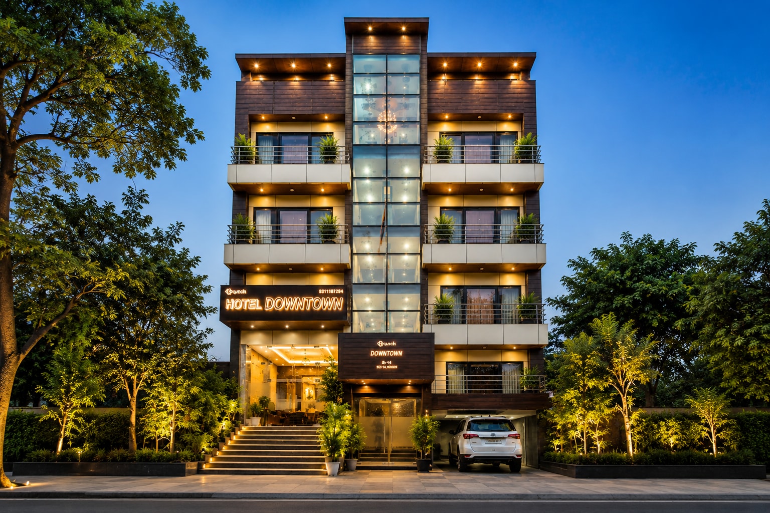 Hotel Downtown by Quadis - East of Kailash - Tap to explore photos
