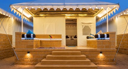 The Saffron Desert Camp Room Type - Premium Tents With Bathtub
