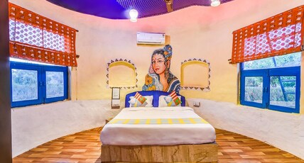 Arise Rustic Village Resort  Manesar Room Type - Cottages Room Garden View