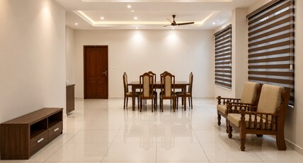 Stayzone Haritham | Near Padmanabhaswamy Temple Room Type - 3 Bedroom Apartment AC