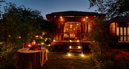 The Earth At Ranthambore Room Type - Vanam with Open-to-Sky Shower