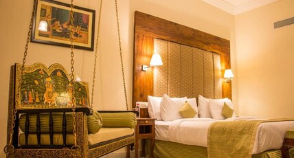 Pratap Mahal, Ajmer - IHCL SeleQtions Room Type - Deluxe Room Twin Bed with Sitout