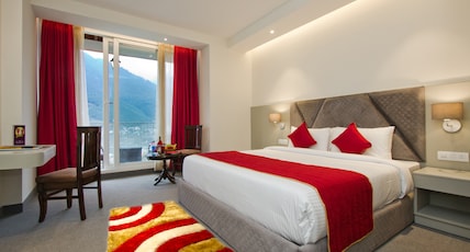 The WhiteStone Resort,Manali (Centrally Heated Mountain view) Room Type - Cozy Honeymoon Room with Open Sit Out The WhiteStone Resort,Manali (Centrally Heated Mountain view) Room Type - Cozy Honeymoon Room with Open Sit Out