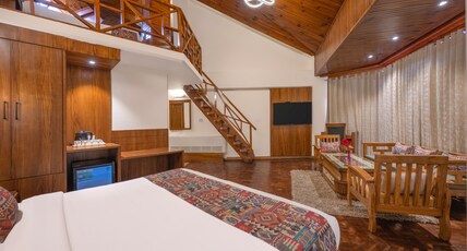 Snow Valley Resorts & Spa (A Centrally Heated Mountain Side Resorts ) Room Type - Snow Valley Spl Duplex ( Complimentary Centralised heating during winters)