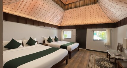UNITY HOLIDAY RESORT - STATUE OF UNITY, EKTA NAGAR. Room Type - Maharaja Cottage