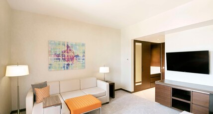 Hyatt Place Dubai Wasl District Room Type - King Bed ( with sofa bed)