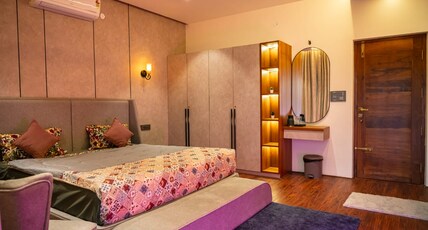 The InfinityVilla Room Type - Black Eye Galaxy Room with Balcony
