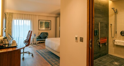 Hilton London Heathrow Airport Terminal 5 Room Type - QUEEN EXECUTIVE ACCESSIBLE