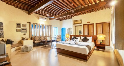 Themis Mudhouse Nature's Retreat Resort Room Type - Luxurious Suite Villa(Bathtub, Personal Plunge Pool and Courtyard)