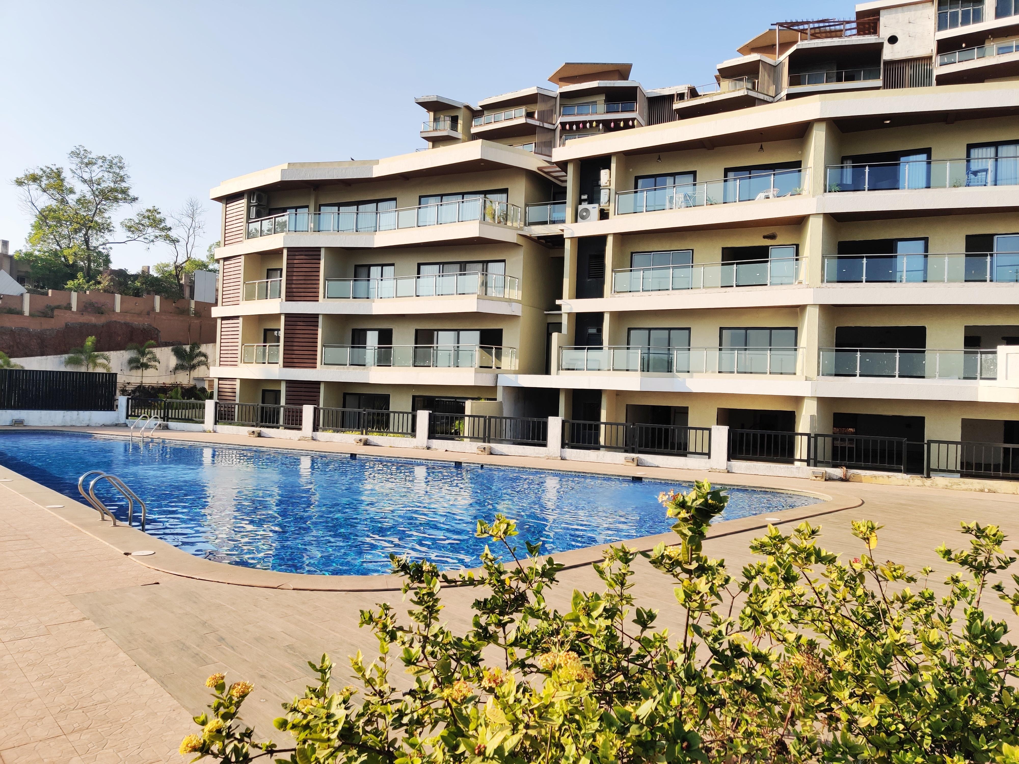 Spacious 3BHK Sea View Apartment in Panjim - B302 - Tap to explore photos