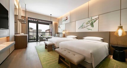 Hyatt Regency Beijing Shiyuan Room Type - 2 TWIN BEDS GARDEN VIEW