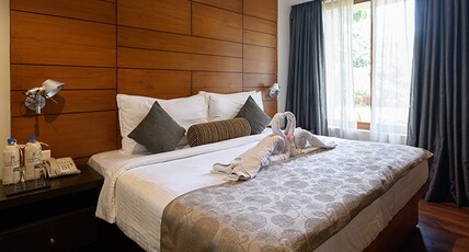 Golkonda Resorts and Spa - Financial District Room Type - Green Wood Villa