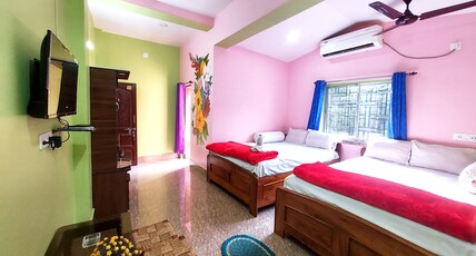 Hridmajhare Homestay Shantiniketan Room Type - Deluxe Four Bed room