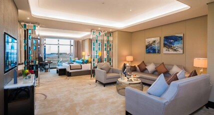 Narcissus Al Hamra Room Type - Premium room partially view