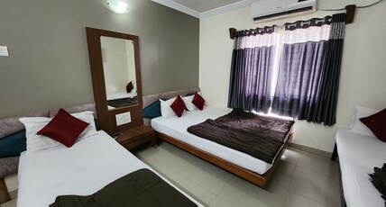 HOTEL MADHAVA Room Type - Triple Bed Non Ac Room.
