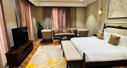 The Saffron Anandamvillas Room Type - Garden View Suite with King Bed
