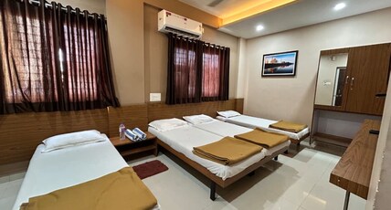 Hotel Lotus Near Rankala Lake Room Type - 4 Bed Room Ac