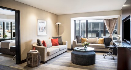InterContinental WELLINGTON Room Type - 1 Bedroom Suite Dining City View