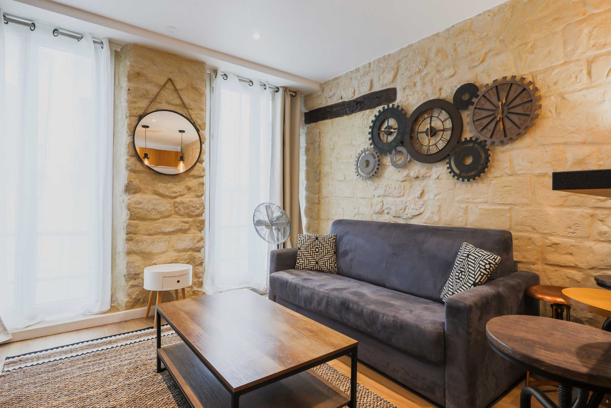 Modern apartment - 1BR/4P - Montorgueil - Tap to explore photos