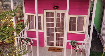 D Naina's Dreamland Room Type - Cotton Candy Tiny French cottage (AC)
